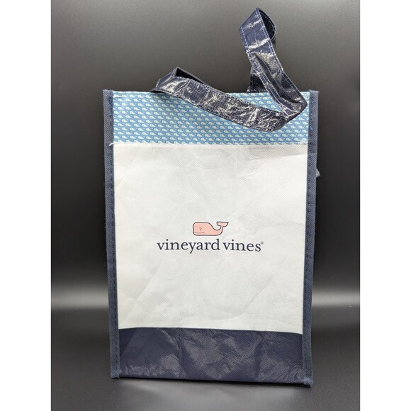 Vineyard Vines 9”X13” Shopping Nonwoven Tote Bag EUC - Picture 1 of 4